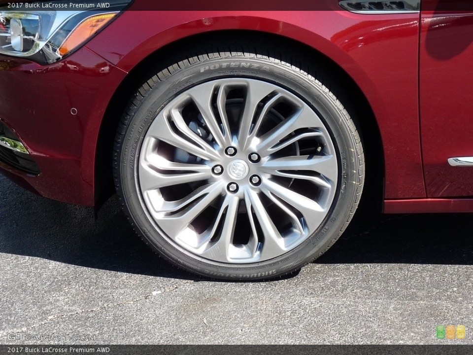 2017 Buick LaCrosse Premium AWD Wheel and Tire Photo #115852660
