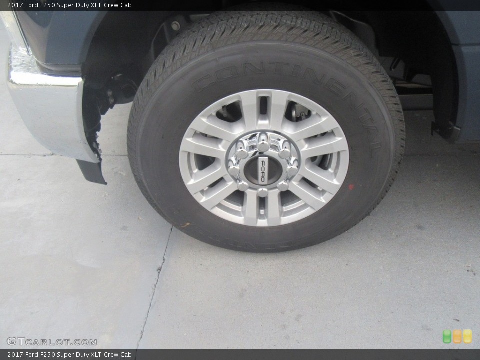 2017 Ford F250 Super Duty XLT Crew Cab Wheel and Tire Photo #115853107