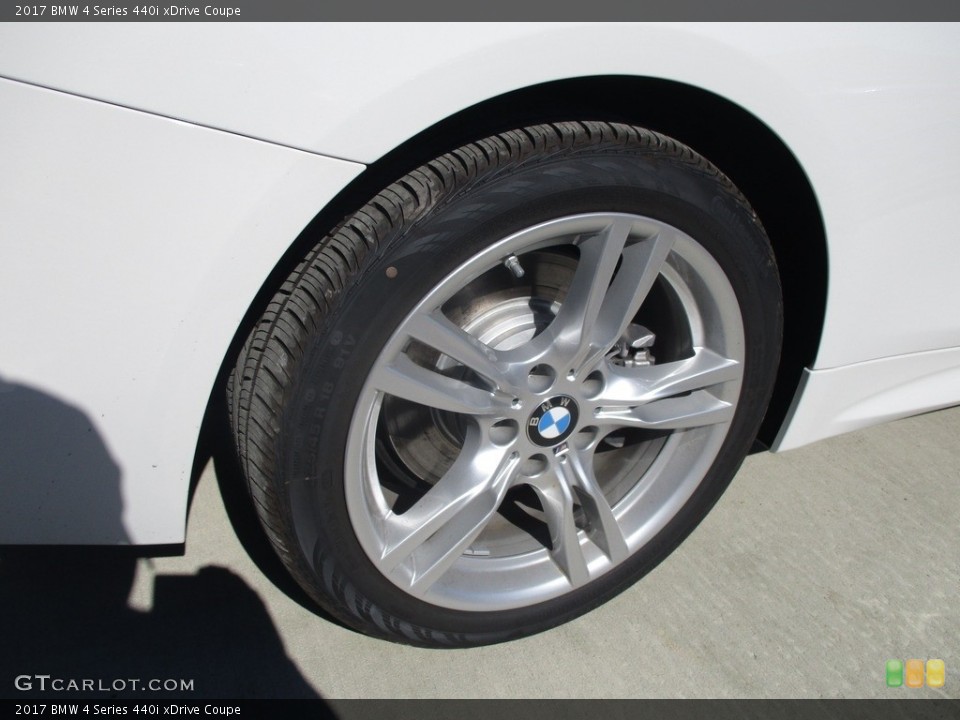 2017 BMW 4 Series 440i xDrive Coupe Wheel and Tire Photo #115875045