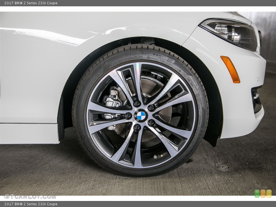 2017 BMW 2 Series 230i Coupe Wheel and Tire Photo #115876686