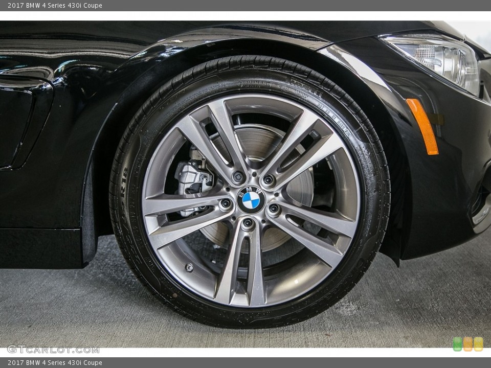 2017 BMW 4 Series 430i Coupe Wheel and Tire Photo #115877304