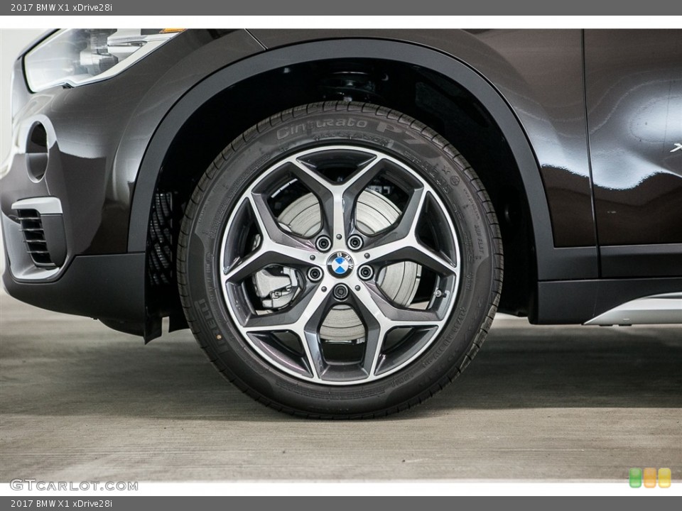 2017 BMW X1 xDrive28i Wheel and Tire Photo #115880760