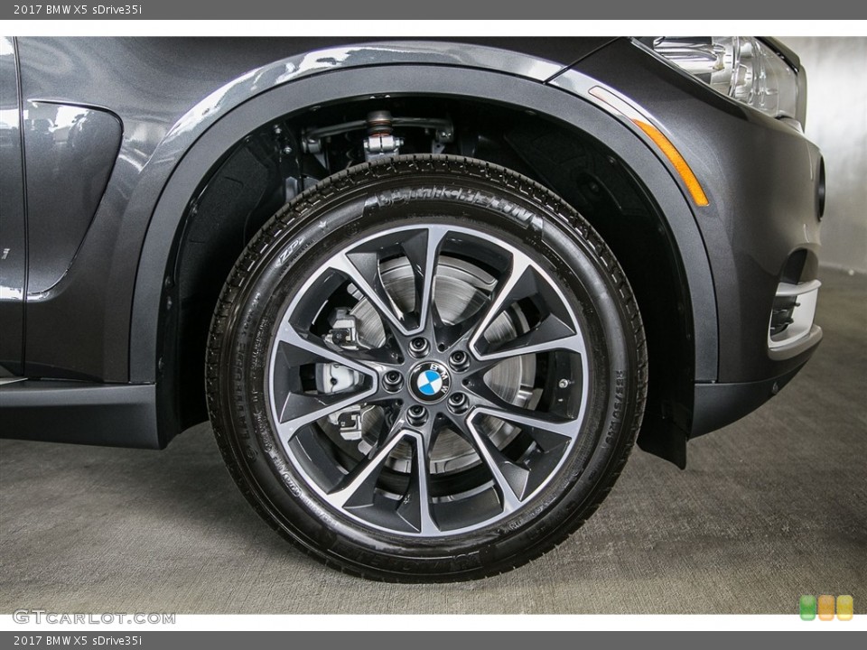 2017 BMW X5 sDrive35i Wheel and Tire Photo #115882821