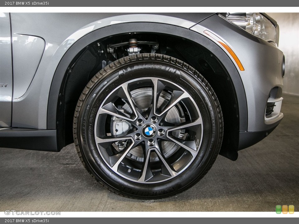 2017 BMW X5 sDrive35i Wheel and Tire Photo #115883160