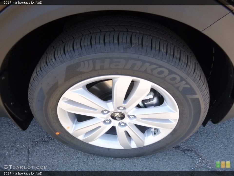 2017 Kia Sportage LX AWD Wheel and Tire Photo #115891167