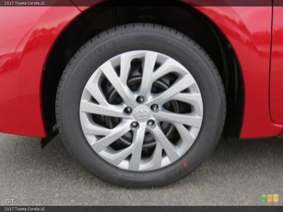 2017 Toyota Corolla LE Wheel and Tire Photo #115896215