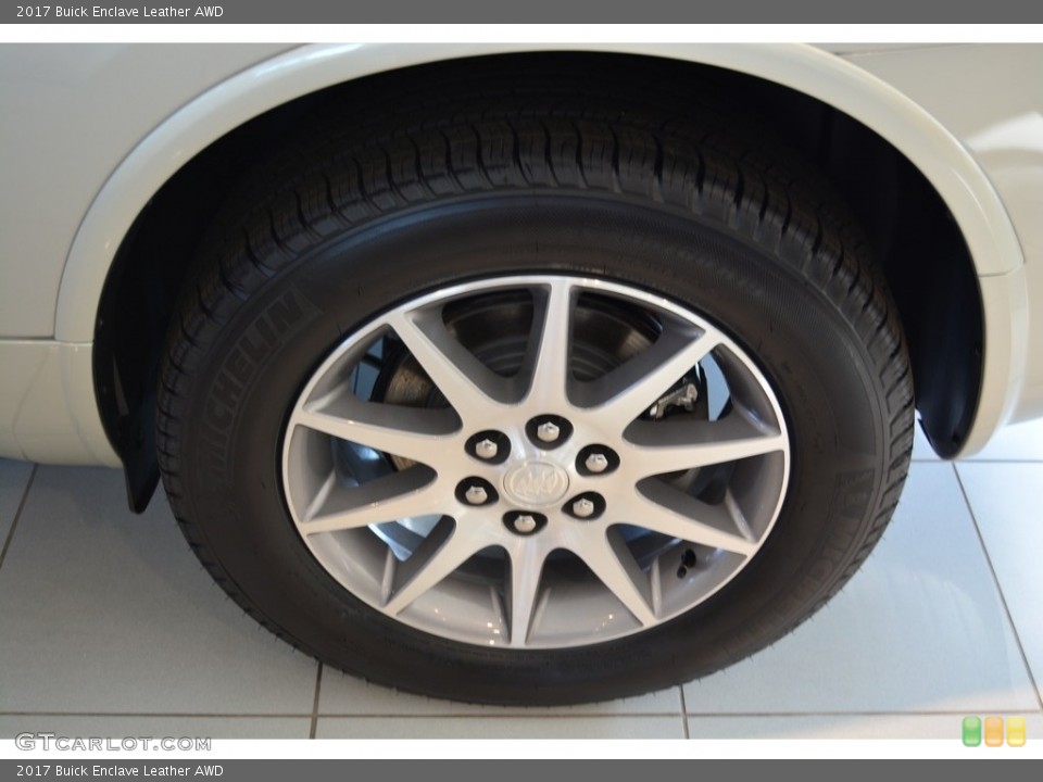 2017 Buick Enclave Leather AWD Wheel and Tire Photo #115898393