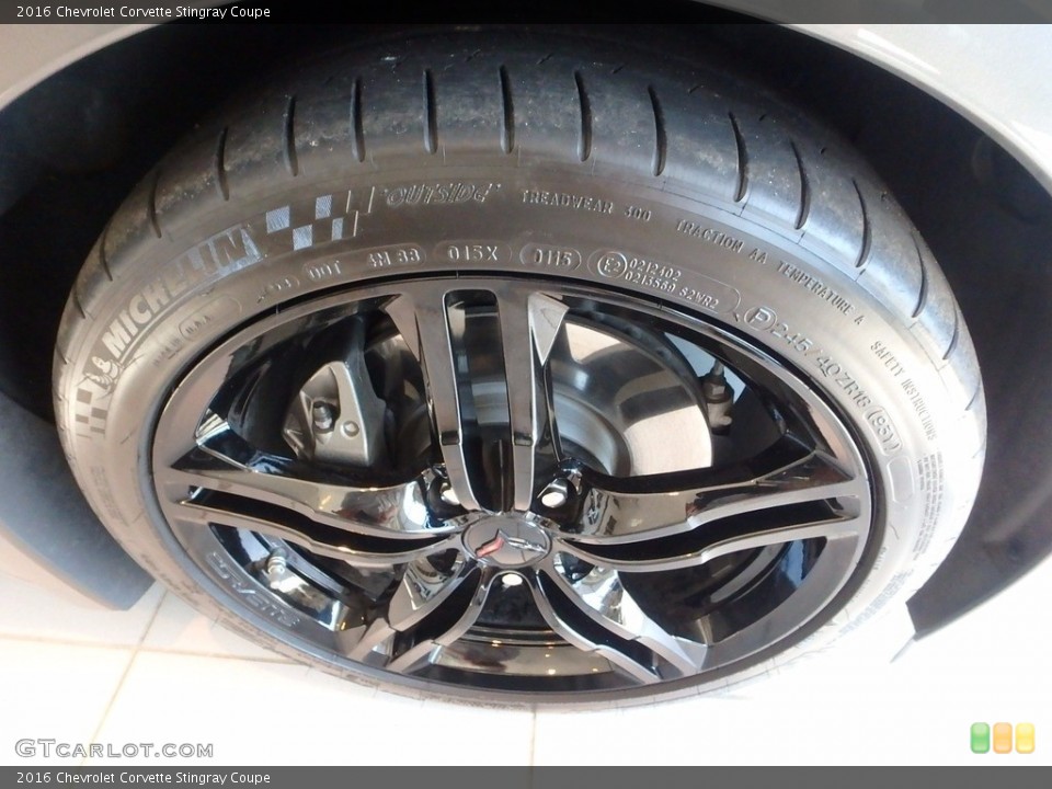 2016 Chevrolet Corvette Stingray Coupe Wheel and Tire Photo #115904210