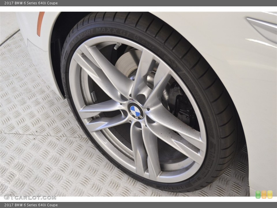 2017 BMW 6 Series 640i Coupe Wheel and Tire Photo #115923584