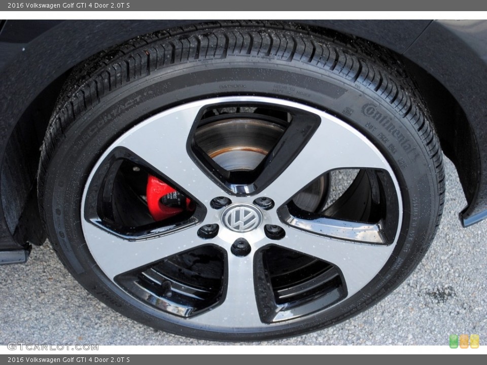 2016 Volkswagen Golf GTI 4 Door 2.0T S Wheel and Tire Photo #115927986