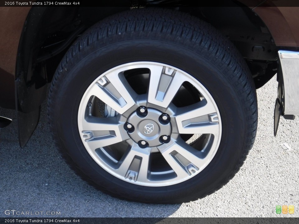2016 Toyota Tundra 1794 CrewMax 4x4 Wheel and Tire Photo #115934283