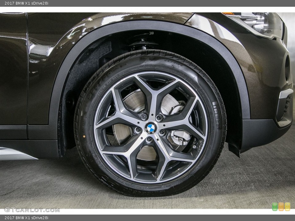 2017 BMW X1 sDrive28i Wheel and Tire Photo #115934328