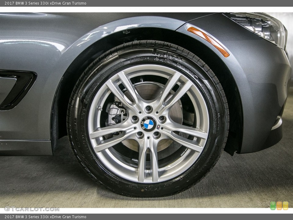 2017 BMW 3 Series 330i xDrive Gran Turismo Wheel and Tire Photo #115935390