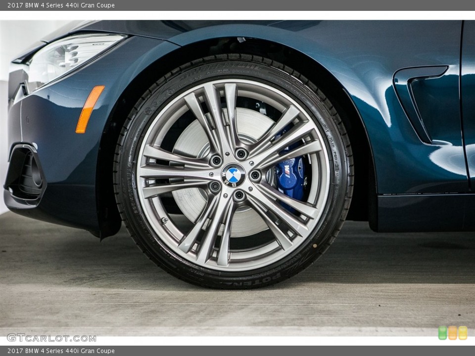 2017 BMW 4 Series 440i Gran Coupe Wheel and Tire Photo #115935726