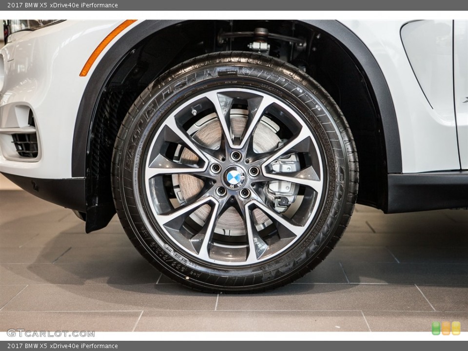 2017 BMW X5 xDrive40e iPerformance Wheel and Tire Photo #115937538