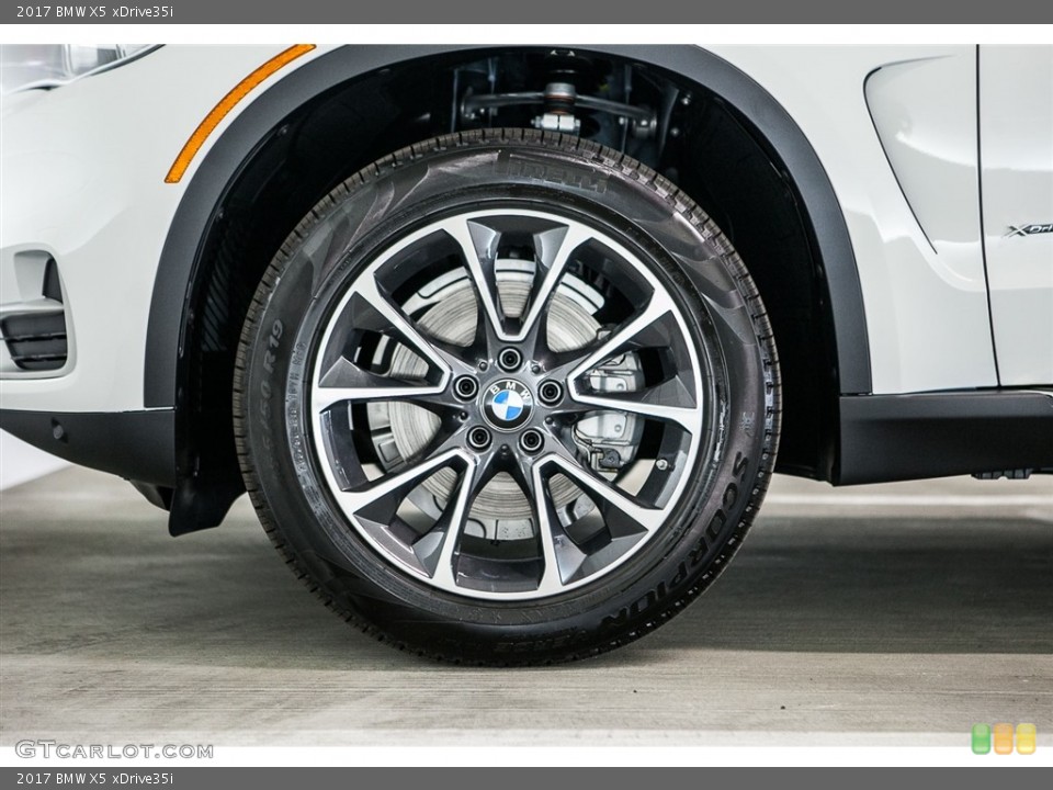 2017 BMW X5 xDrive35i Wheel and Tire Photo #115968987