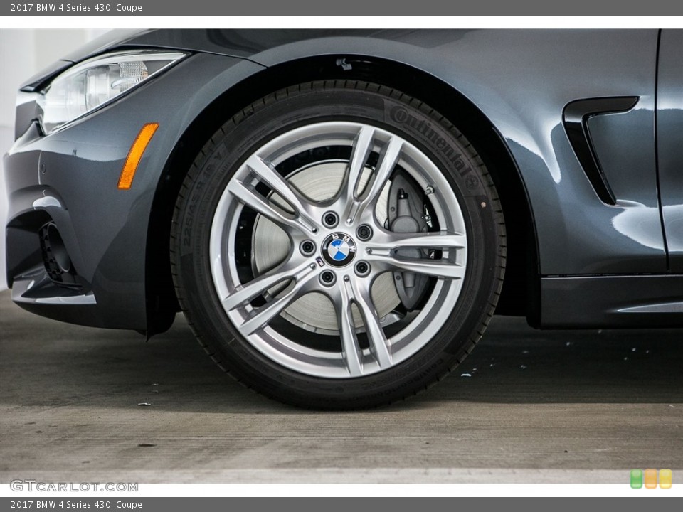 2017 BMW 4 Series 430i Coupe Wheel and Tire Photo #115972621