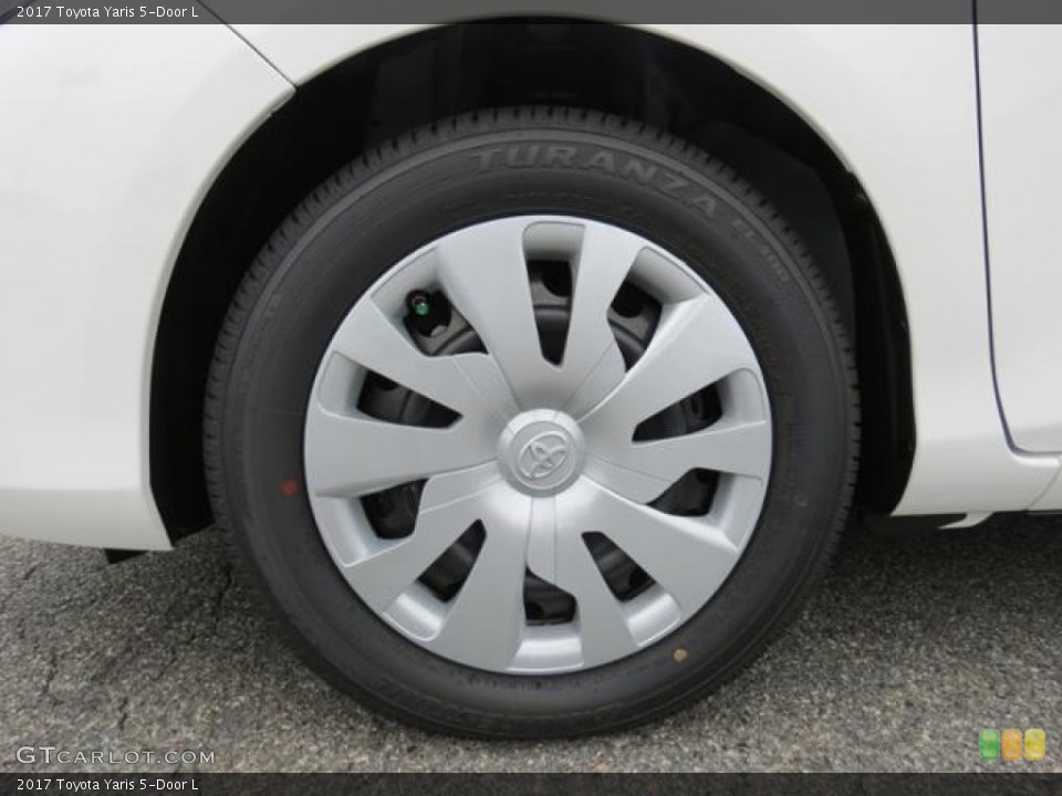 2017 Toyota Yaris 5-Door L Wheel and Tire Photo #115972726