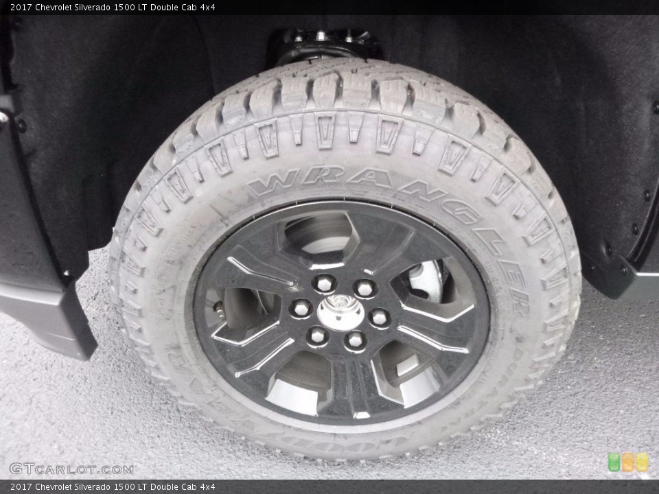 2017 Chevrolet Silverado 1500 LT Double Cab 4x4 Wheel and Tire Photo #115987592