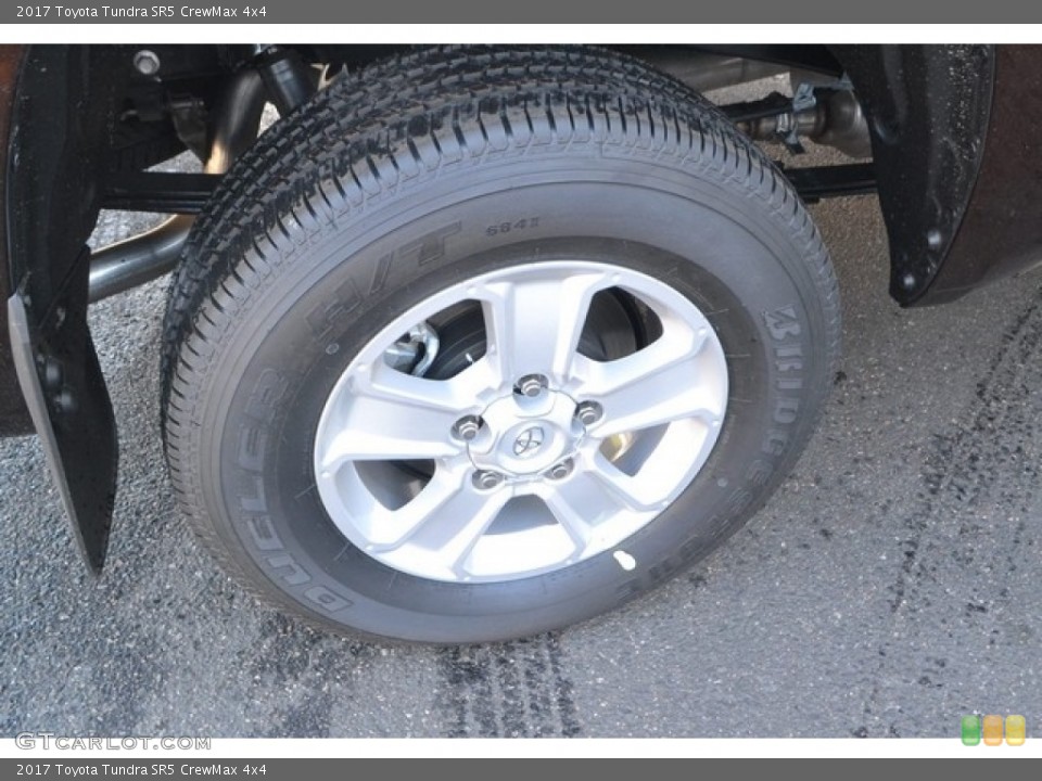 2017 Toyota Tundra SR5 CrewMax 4x4 Wheel and Tire Photo #115997847