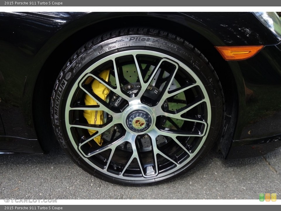 2015 Porsche 911 Turbo S Coupe Wheel and Tire Photo #115999746