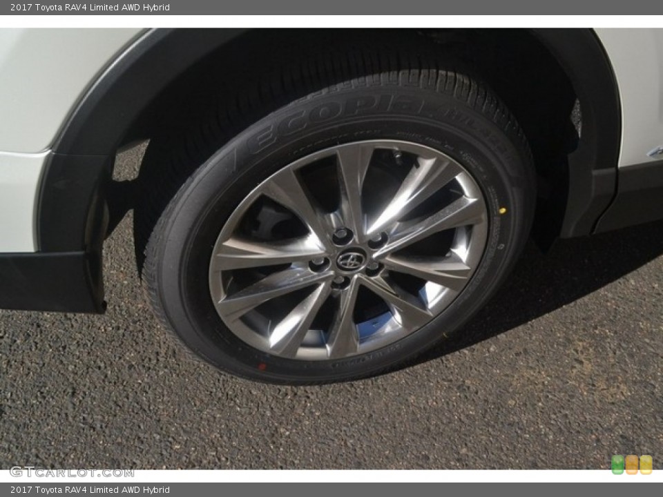 2017 Toyota RAV4 Limited AWD Hybrid Wheel and Tire Photo #116004141