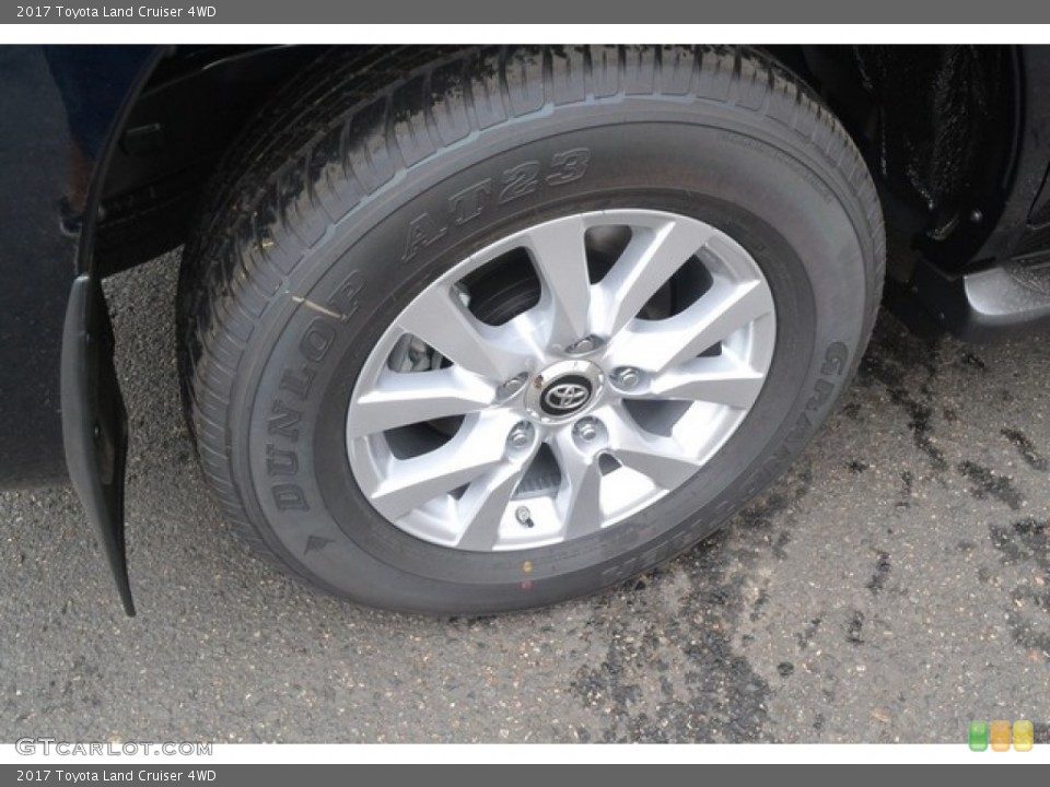 2017 Toyota Land Cruiser 4WD Wheel and Tire Photo #116004981