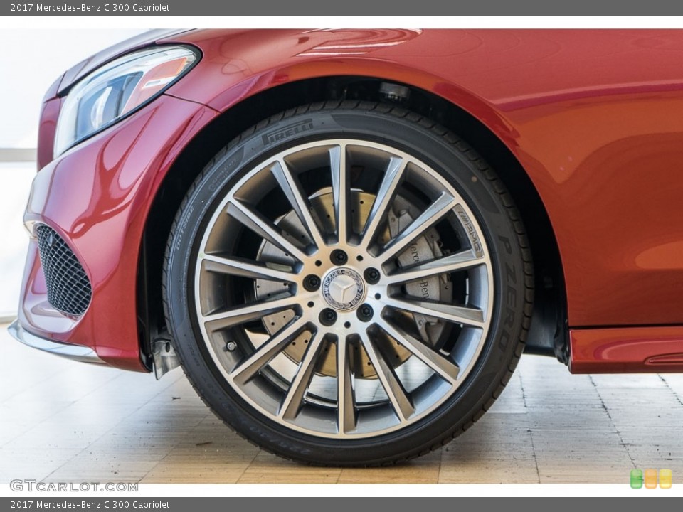 2017 Mercedes-Benz C 300 Cabriolet Wheel and Tire Photo #116012154