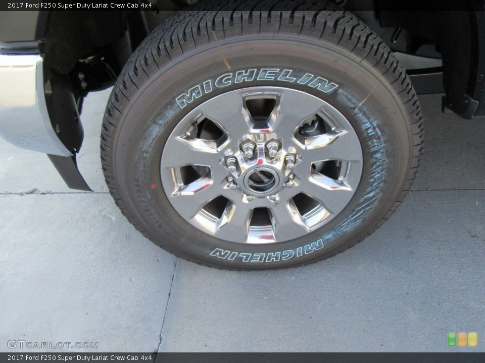 2017 Ford F250 Super Duty Lariat Crew Cab 4x4 Wheel and Tire Photo #116012967