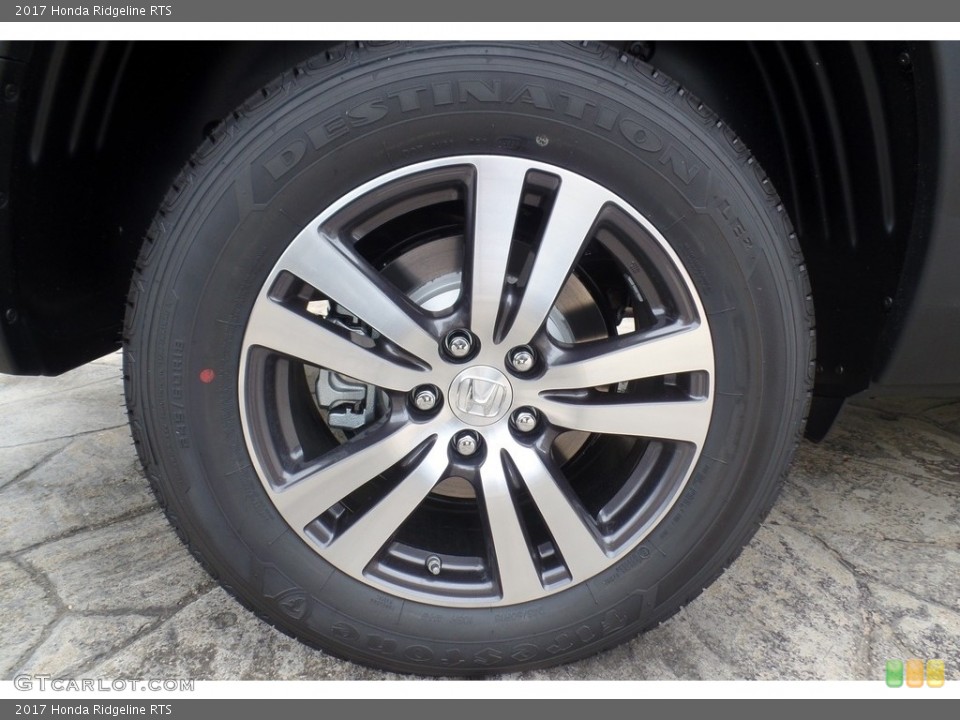 2017 Honda Ridgeline RTS Wheel and Tire Photo #116039361