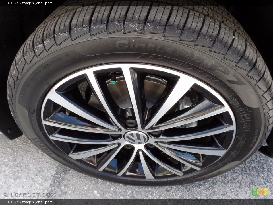 2016 Volkswagen Jetta Sport Wheel and Tire Photo #116039367