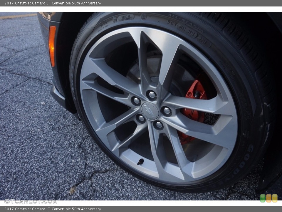 2017 Chevrolet Camaro LT Convertible 50th Anniversary Wheel and Tire Photo #116067307