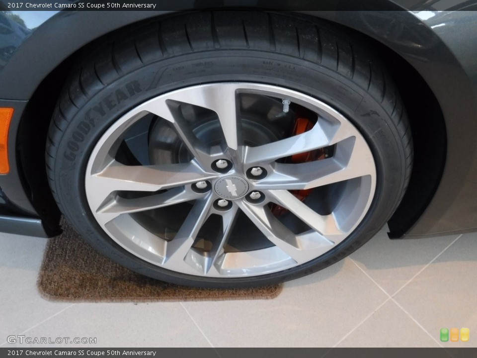 2017 Chevrolet Camaro SS Coupe 50th Anniversary Wheel and Tire Photo #116073001