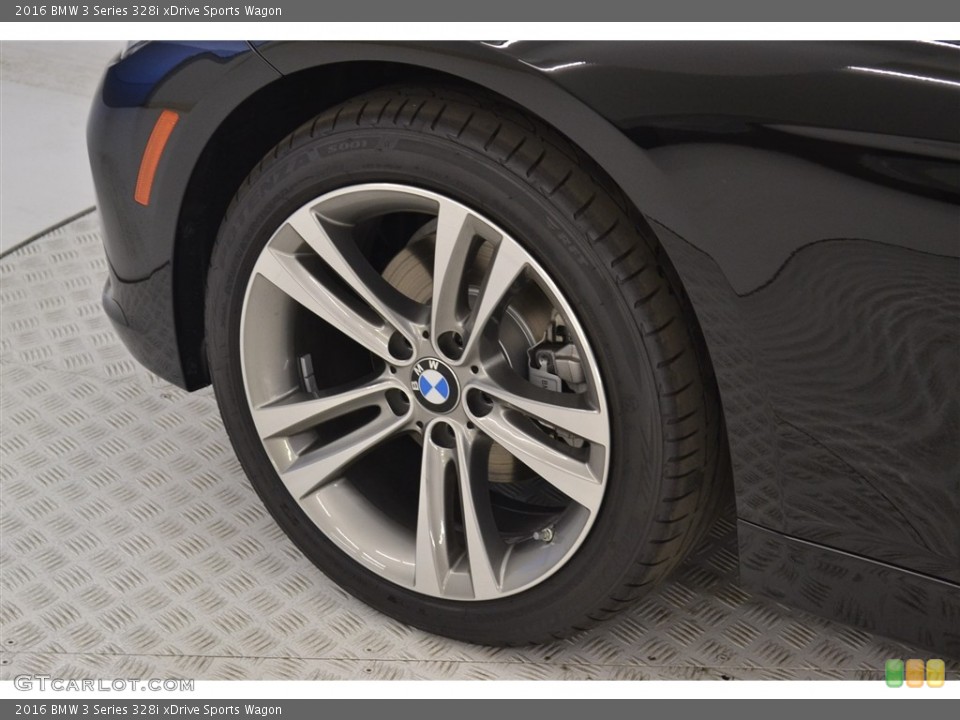 2016 BMW 3 Series 328i xDrive Sports Wagon Wheel and Tire Photo #116073016