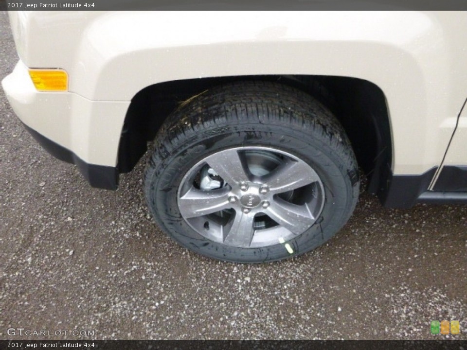 2017 Jeep Patriot Latitude 4x4 Wheel and Tire Photo #116079827