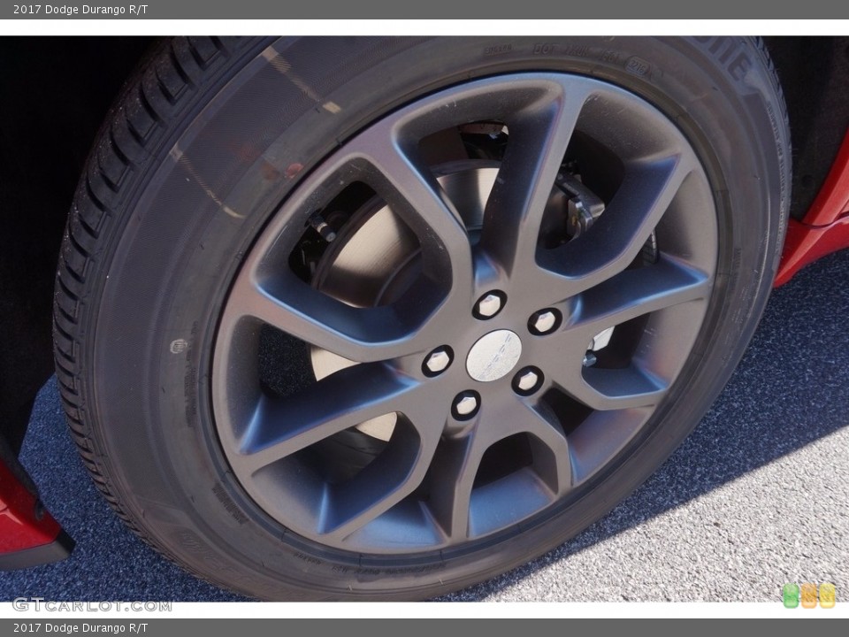 2017 Dodge Durango R/T Wheel and Tire Photo #116081699