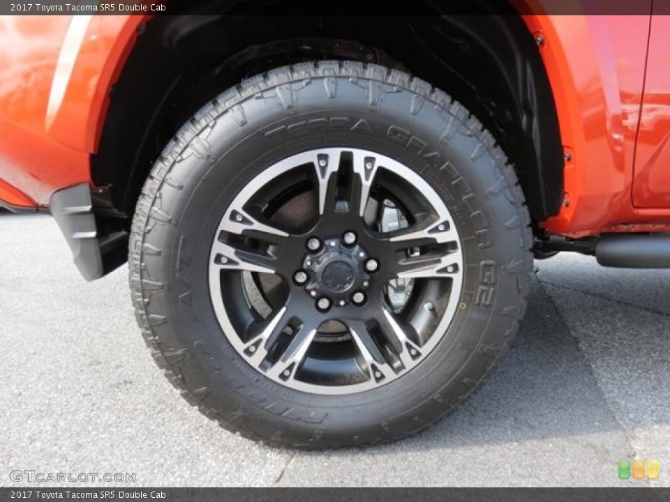 2017 Toyota Tacoma SR5 Double Cab Wheel and Tire Photo #116093297