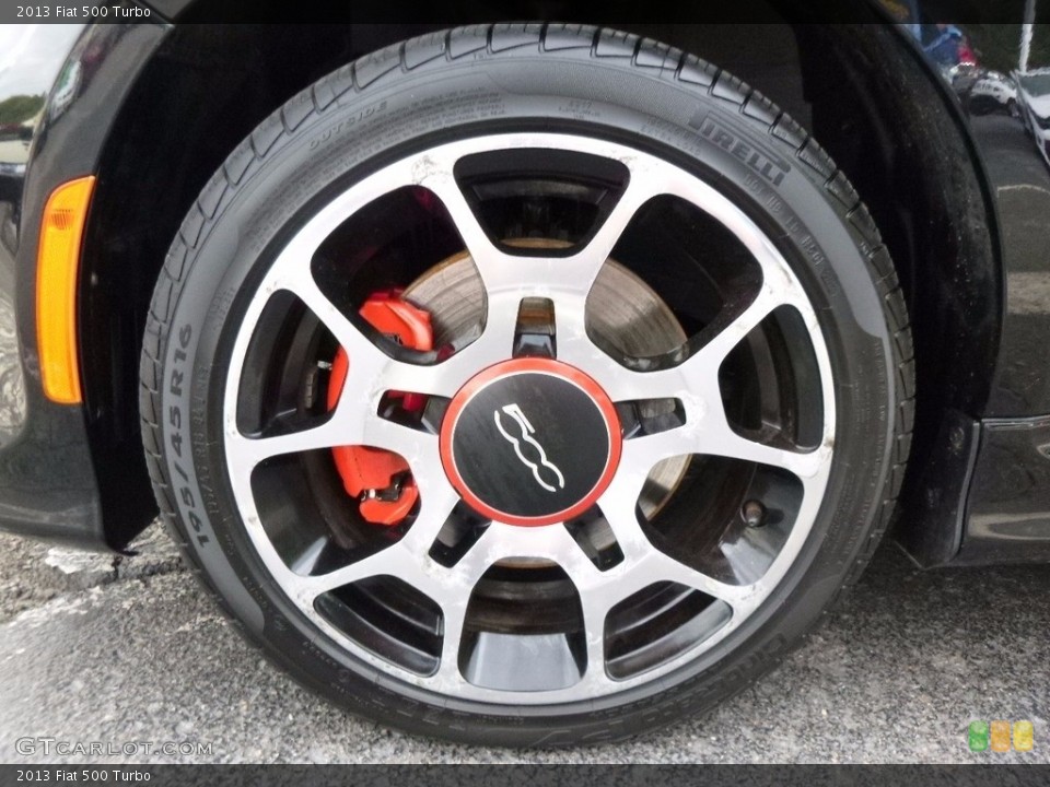 2013 Fiat 500 Turbo Wheel and Tire Photo #116120275