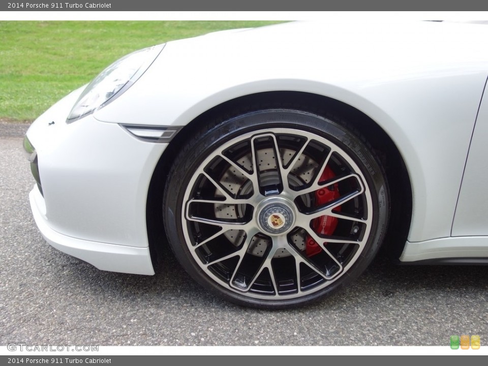 2014 Porsche 911 Turbo Cabriolet Wheel and Tire Photo #116128576