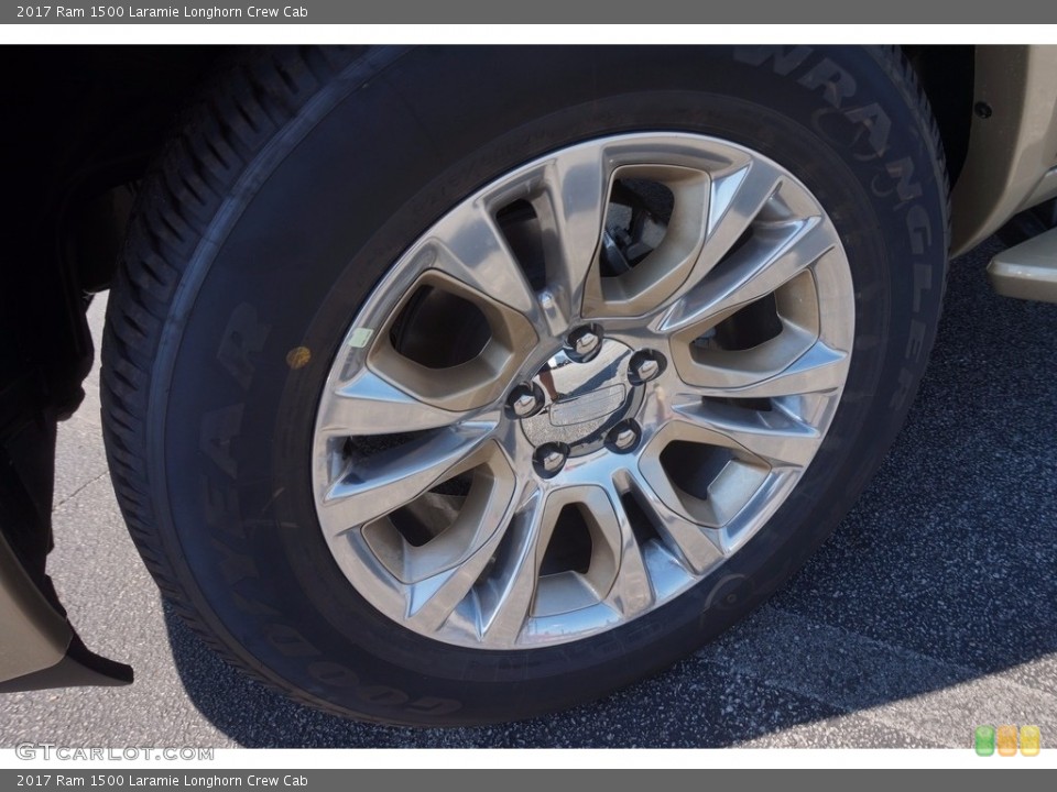2017 Ram 1500 Laramie Longhorn Crew Cab Wheel and Tire Photo #116130631