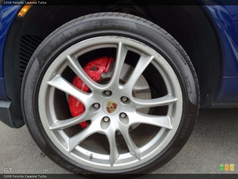 2008 Porsche Cayenne Turbo Wheel and Tire Photo #116139602