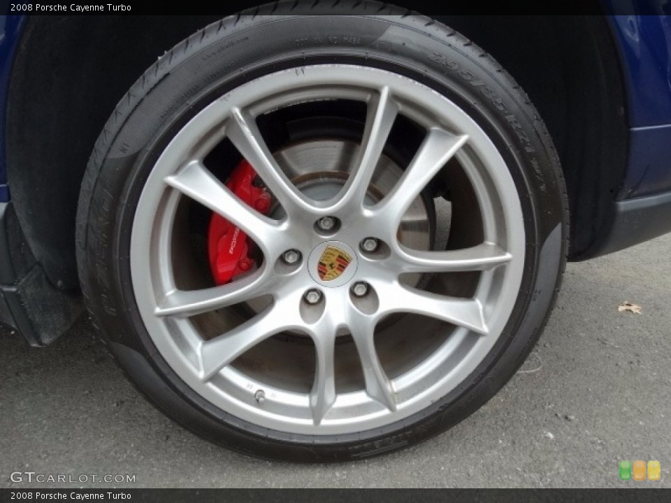 2008 Porsche Cayenne Turbo Wheel and Tire Photo #116139623