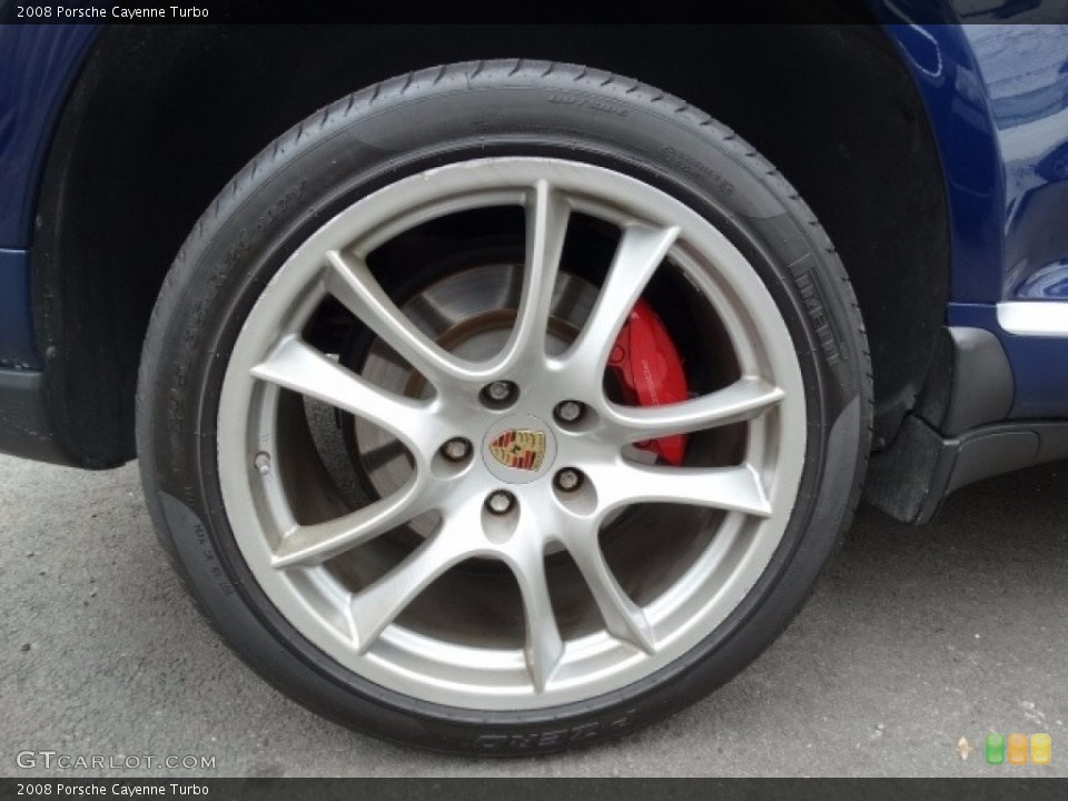 2008 Porsche Cayenne Turbo Wheel and Tire Photo #116139641