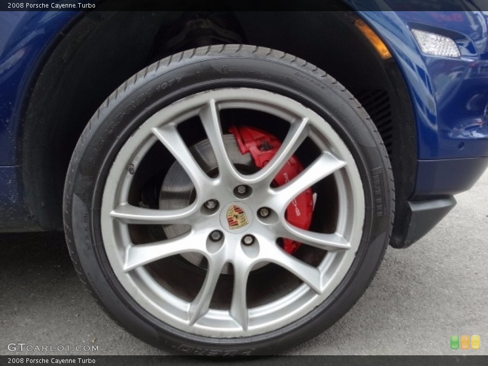 2008 Porsche Cayenne Turbo Wheel and Tire Photo #116139659
