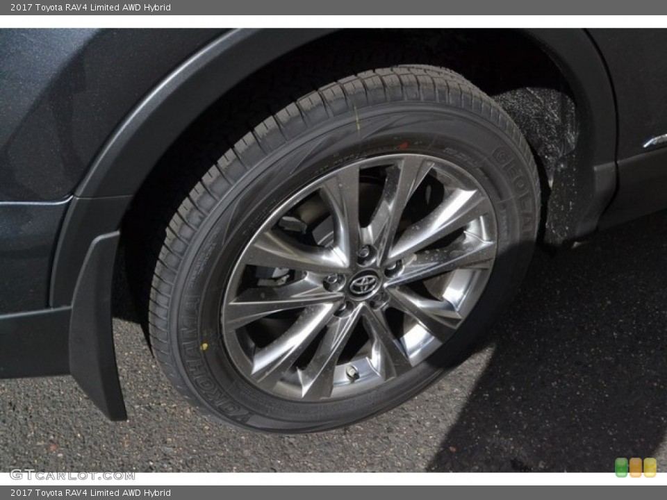 2017 Toyota RAV4 Limited AWD Hybrid Wheel and Tire Photo #116140448