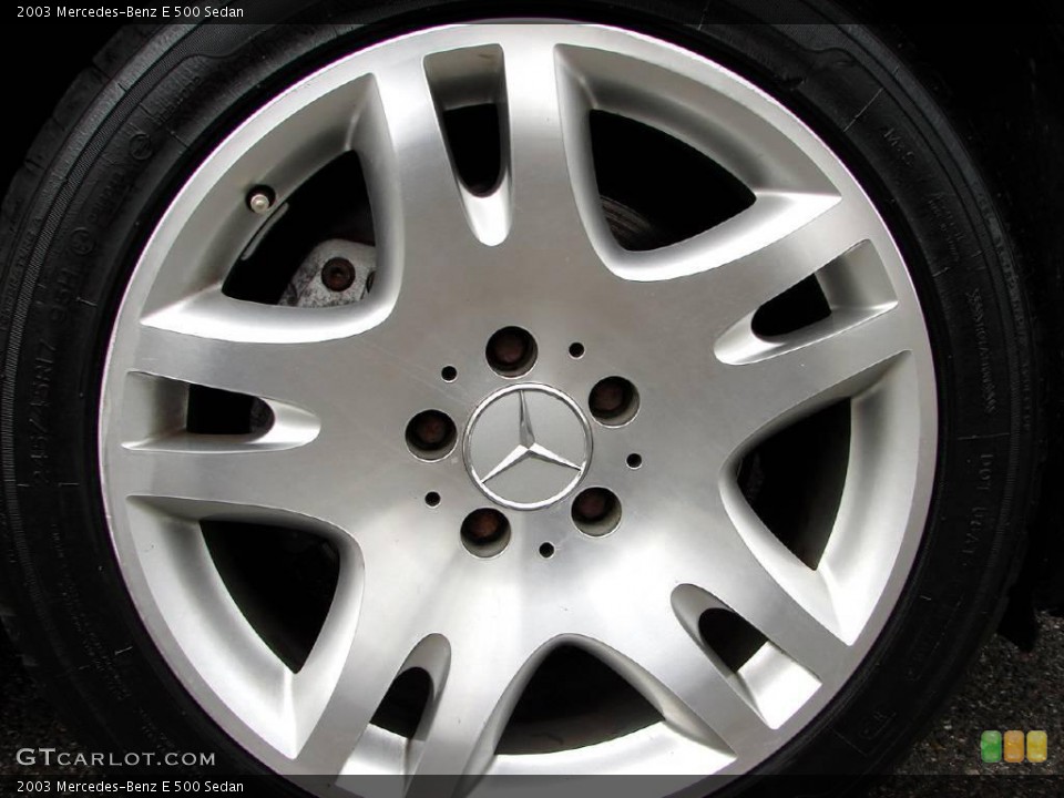 2003 Mercedes-Benz E 500 Sedan Wheel and Tire Photo #11614730