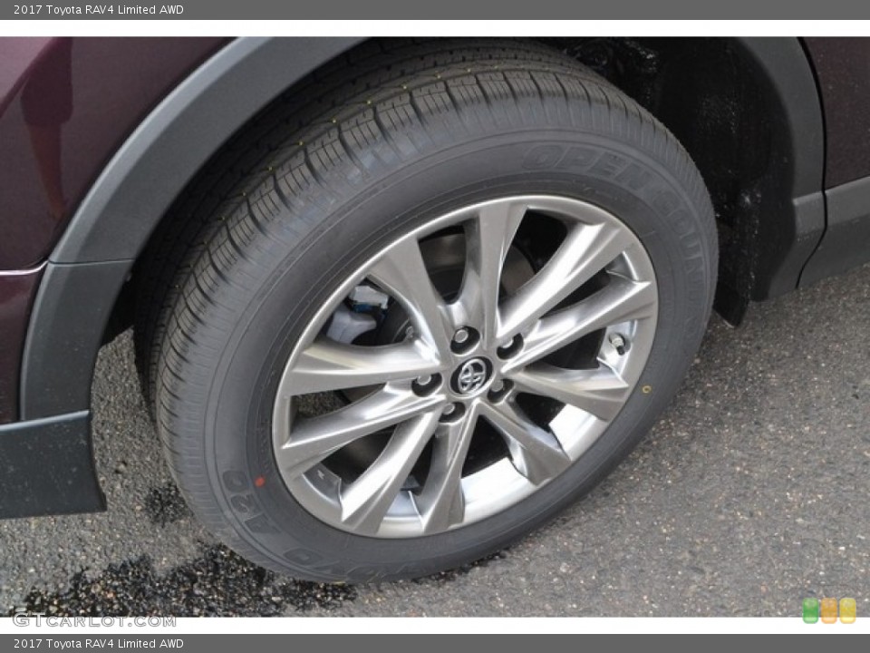 2017 Toyota RAV4 Limited AWD Wheel and Tire Photo #116151842