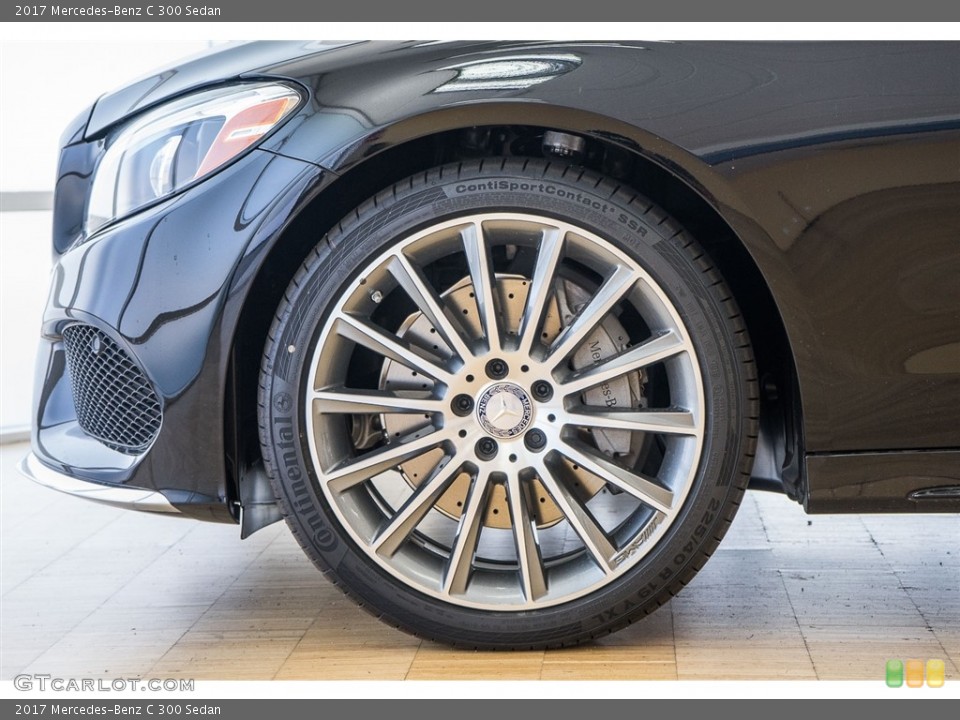 2017 Mercedes-Benz C 300 Sedan Wheel and Tire Photo #116153735