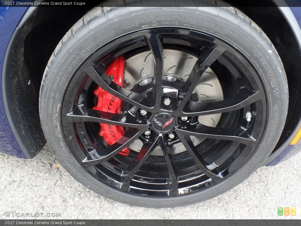 2017 Chevrolet Corvette Grand Sport Coupe Wheel and Tire Photo #116153906