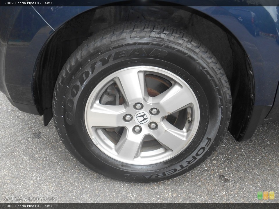 2009 Honda Pilot EX-L 4WD Wheel and Tire Photo #116158064